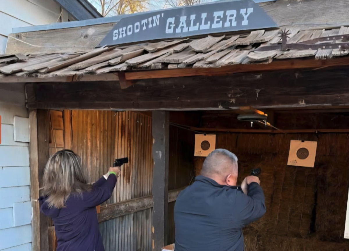 Shooting Gallery at Blazin' M Ranch Wild West Frontier Town