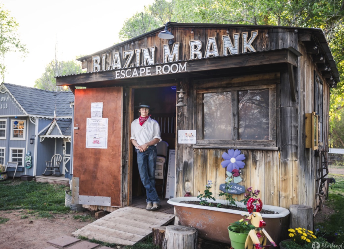 Blazin' M Escape Room Western Themed near Sedona AZ